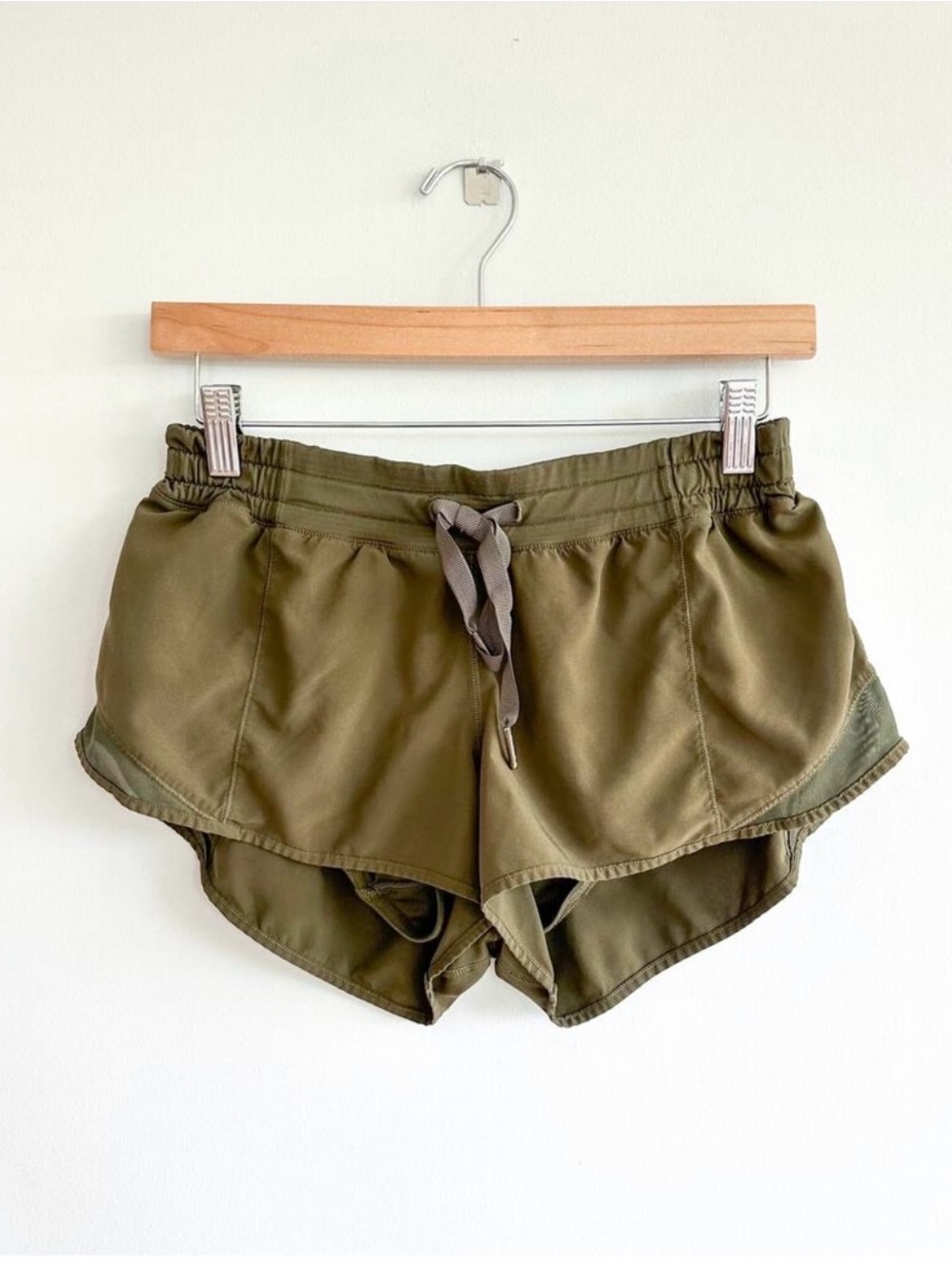LULULEMON Make A Move Short 3" Military Green Size 6